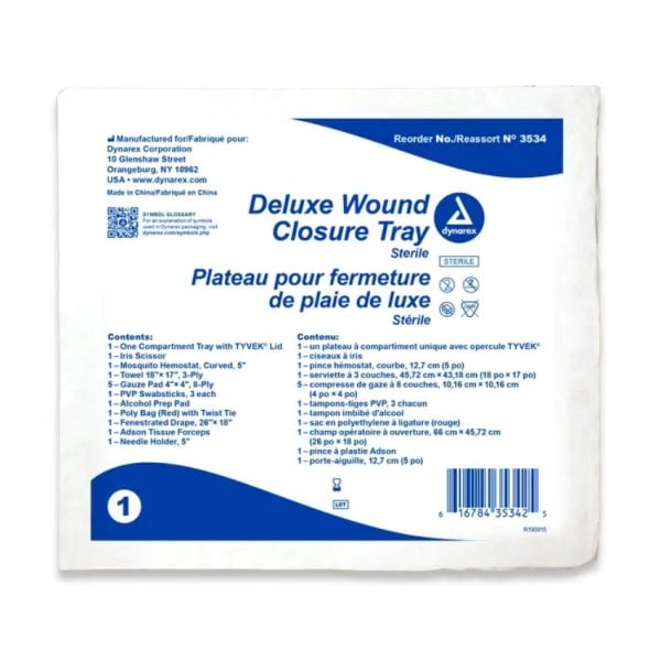 Deluxe Wound Closure Trays