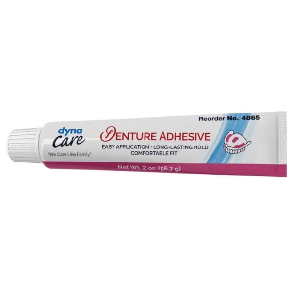 Denture Adhesive, 2oz Tube