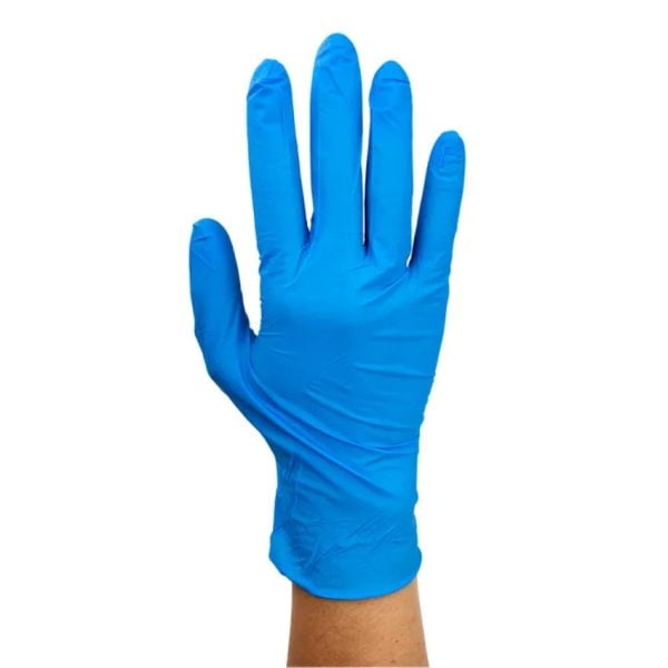 Powder-Free Nitrile Gloves, Blue