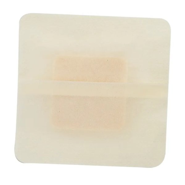 DynaFoam AG Bordered Silver Foam Dressing, 4" x 4" - Image 2