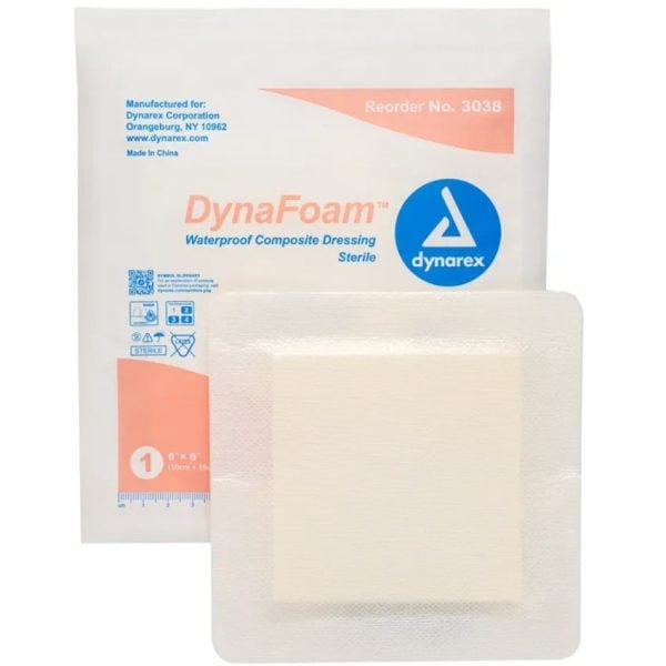 DynaFoam Waterproof Bordered Foam Dressings - Image 2