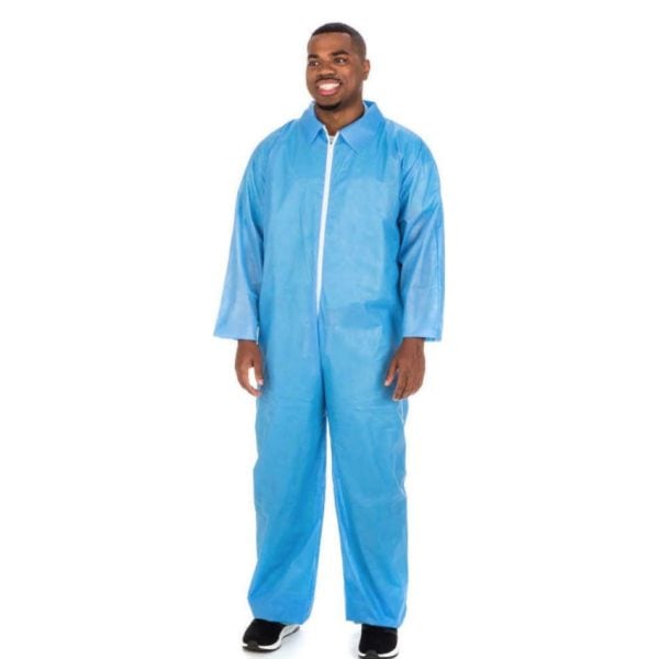 Medium Weight Coveralls with Open Cuffs and Ankles