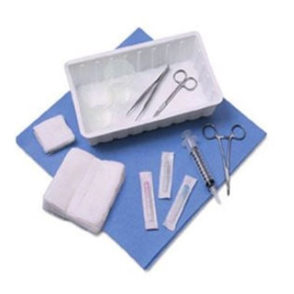 Presource One Compartment Laceration Tray