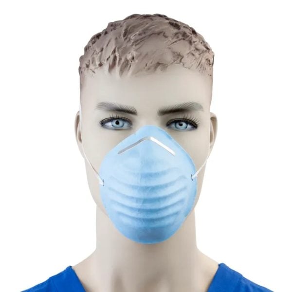 Molded Face Mask, Blue - Image 3