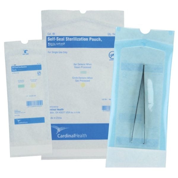 Paper Sterilization Pouches, Self Seal