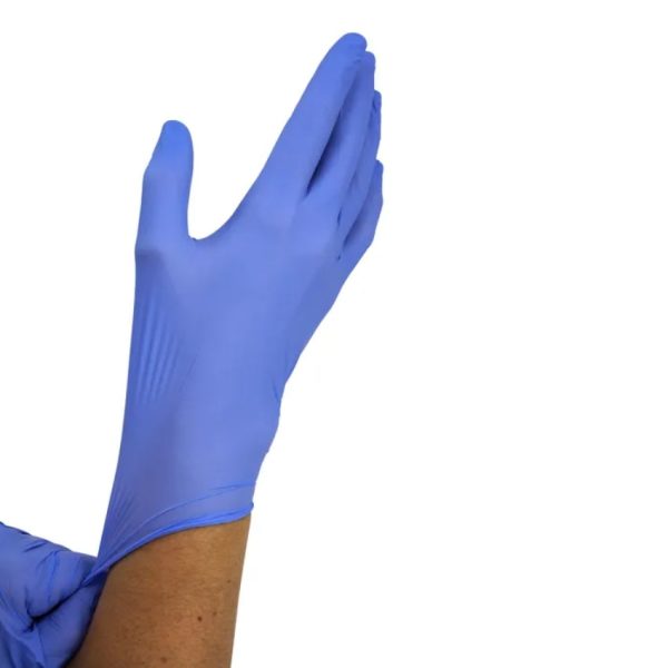 DynaPlus Nitrile Exam Gloves, Powder-Free - Image 2