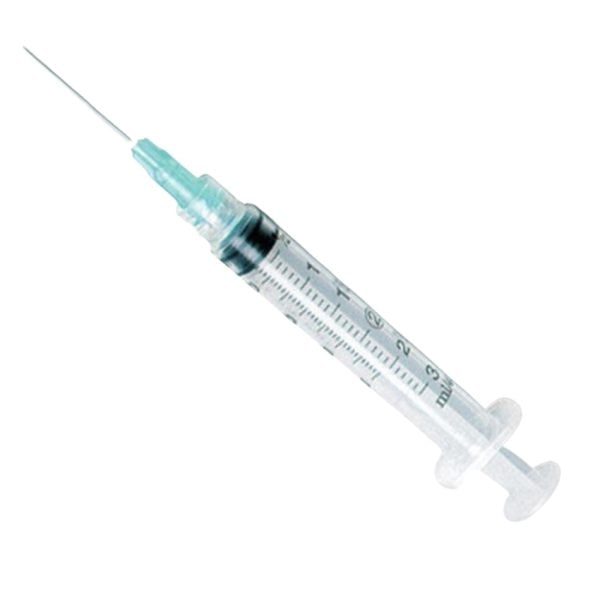 3cc Syringe Needle Combination with Luer Slip Tip