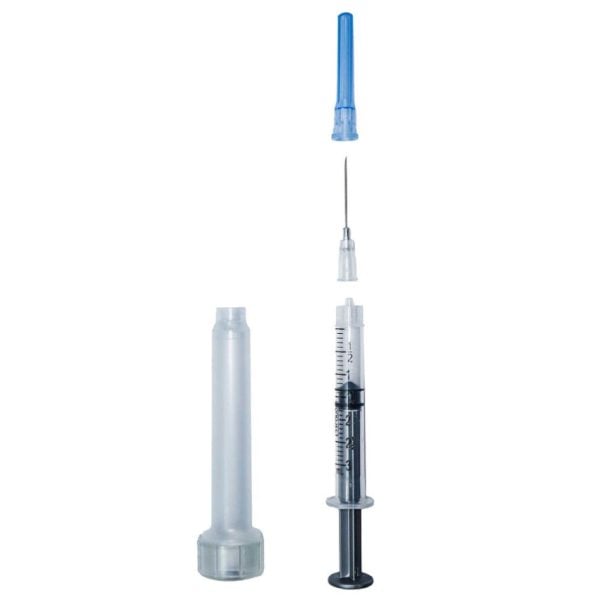 Monoject Veterinary Hypodermic Plastic Hub Needles with Metal Insert & Combination Syringes