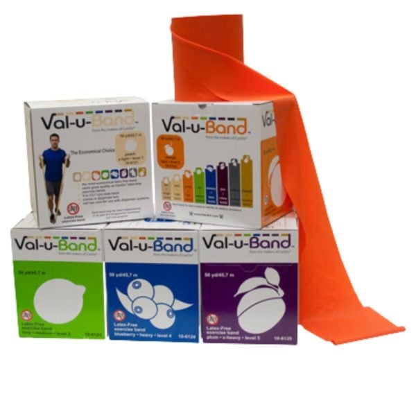 Val-u-Band Latex Free Low Powder Exercise Band Sets - Image 2