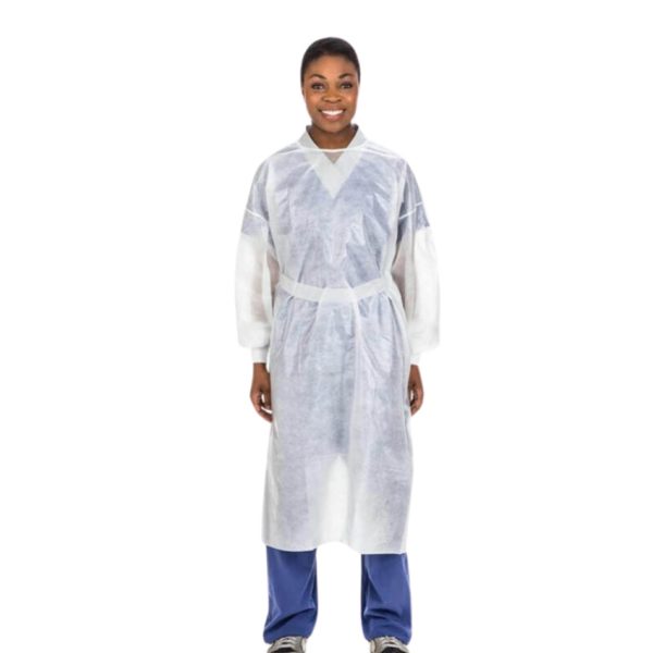 Poly-Coated Full-Back Isolation Gowns - Image 4