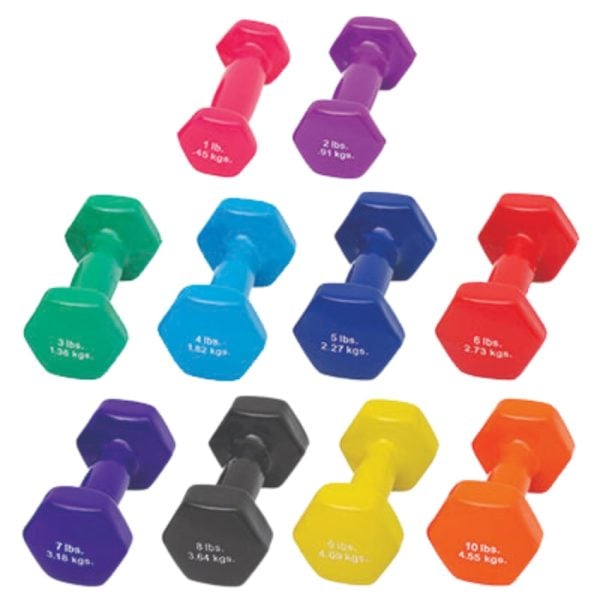 Vinyl Dumbbell Sets - Image 3