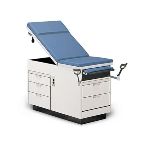 Exam Table With Front Safety Step And Storage Drawers