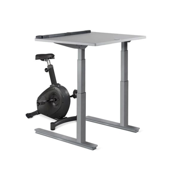 Exercise Bike Desk with Electric Height Adjustment, 48 inch