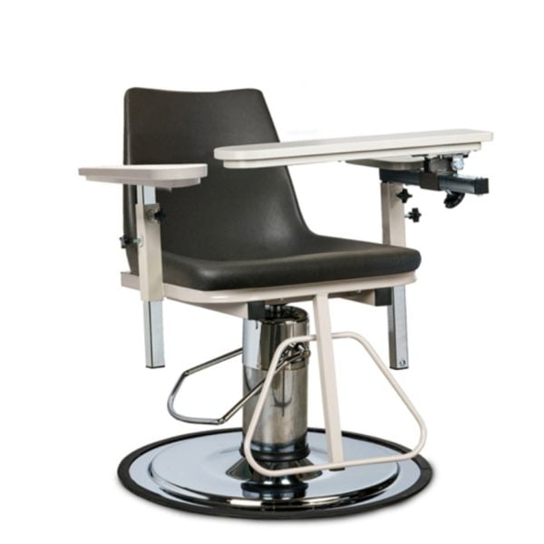 H Series E-Z-Clean Blood Drawing Chair with ClintonClean Arms