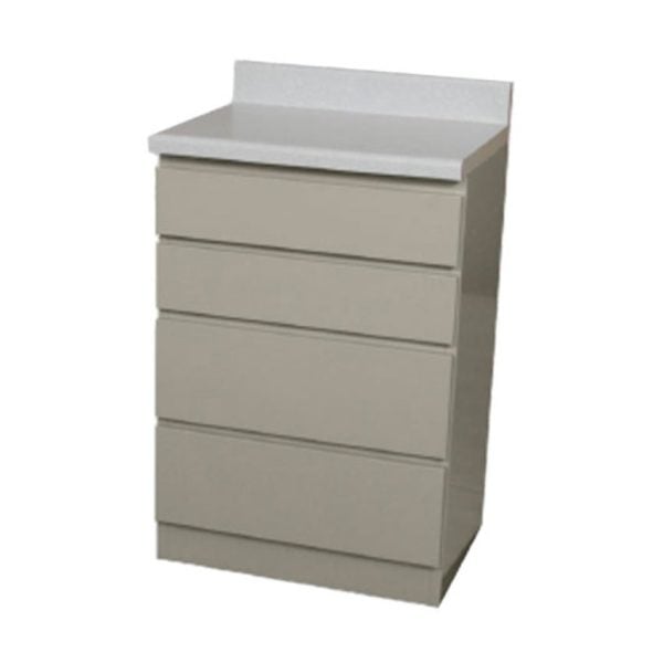 Modular Base Cabinet with Four Drawers