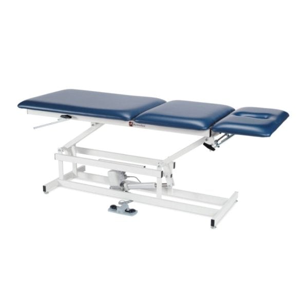 Three Section Top Bariatric Power Adjustable Treatment Table