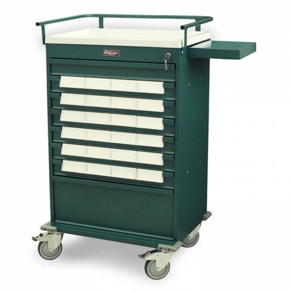 Value Med-Bin Cart with Key Lock