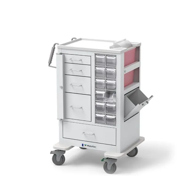 All-In-One Tall Phlebotomy Specimen Collection Cart