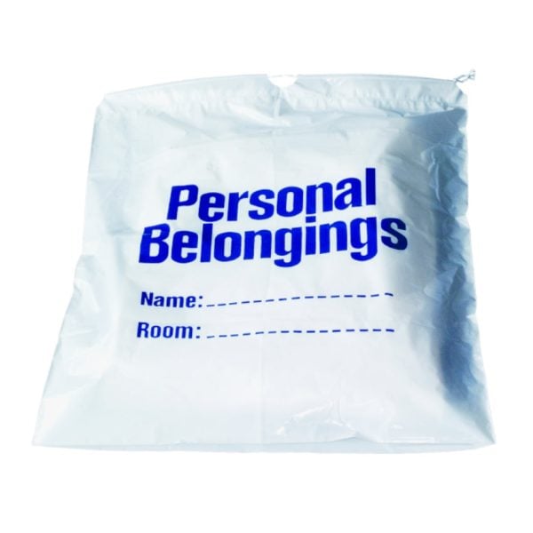 Belongings Bag with Drawstring, 17" x 20" - Image 2