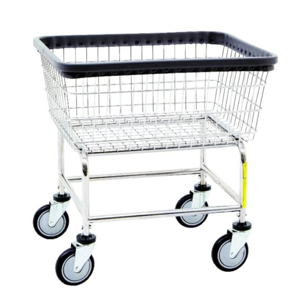 Narrow Laundry Cart Bushel Capacity 2