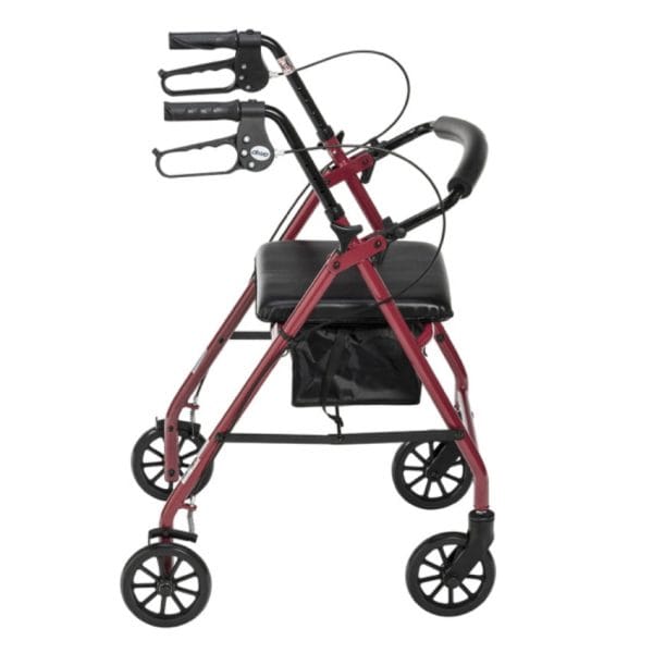 Aluminum Rollator, 6" Casters - Image 2