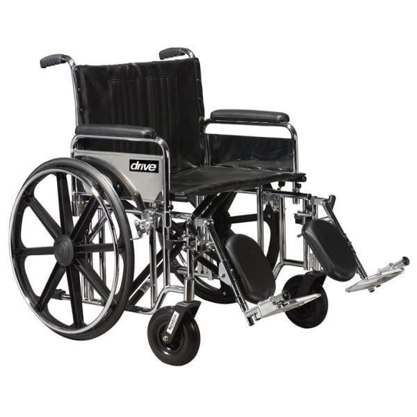 Bariatric Sentra Extra-Heavy-Duty Wheelchair