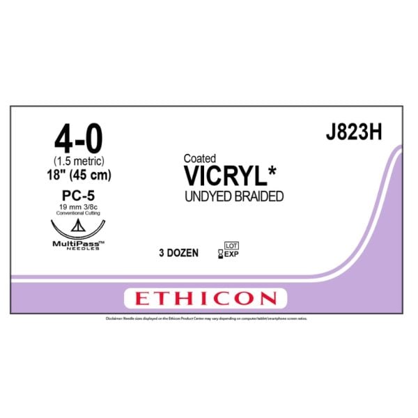 Vicryl DermaGlide Sutures