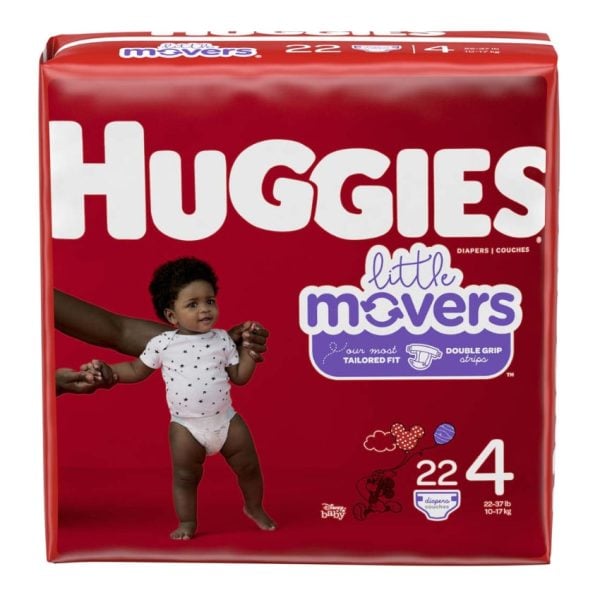 Unisex Baby Diaper Huggies® Little Movers Size 4