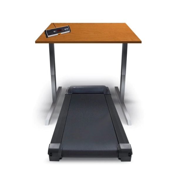 Under Desk Treadmill with Console Silver Frame - Image 3