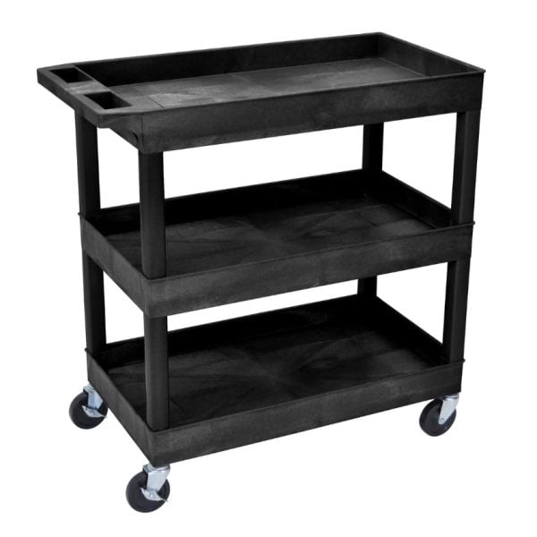 3 Tub Shelf Utility Cart