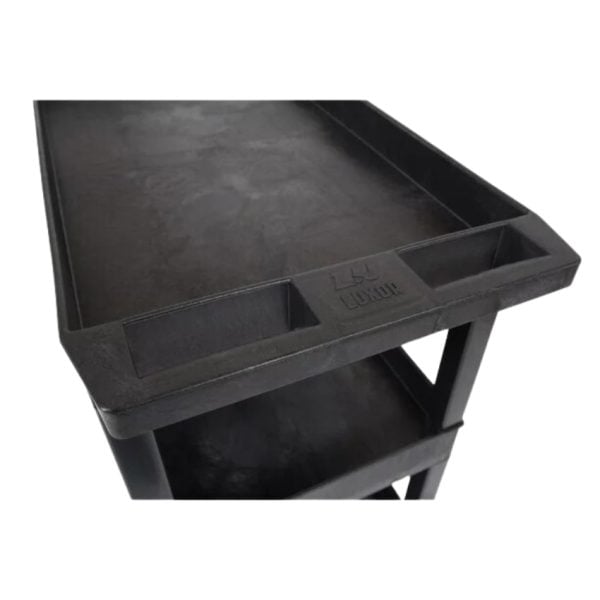 3 Tub Shelf Utility Cart - Image 2