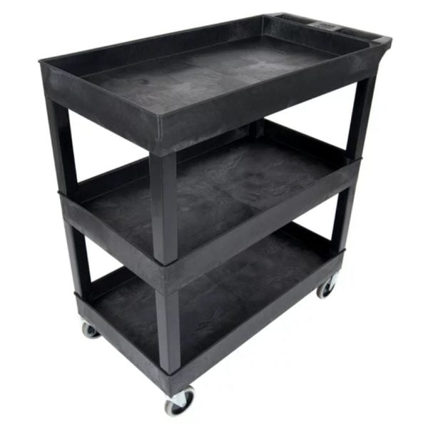 3 Tub Shelf Utility Cart - Image 3