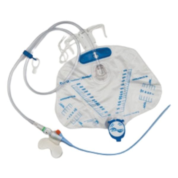 Lubricath 16 Fr Foley Catheter Tray w/ 2000 ml Drainage Bag