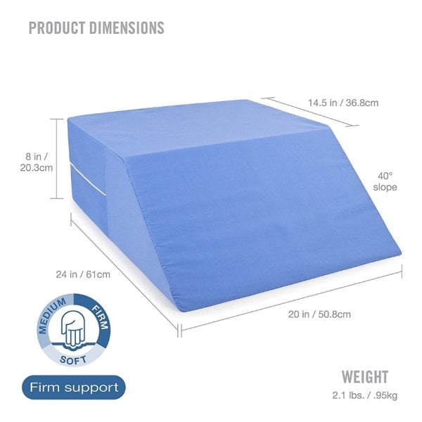 DMI Ortho Bed Wedge, Blue - Image 2