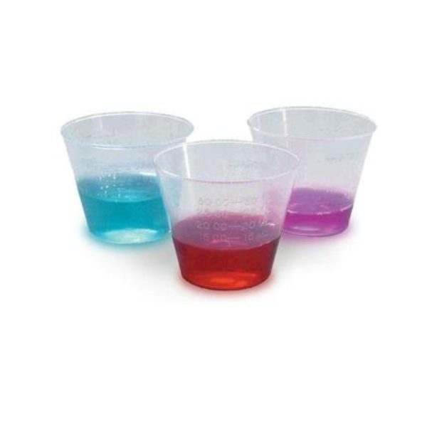 Calibrated Plastic Medicine Cup, 1 oz - Image 2