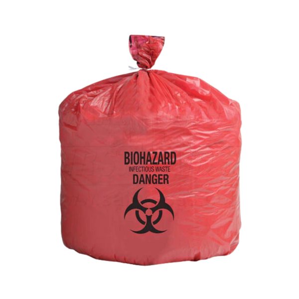 Biohazardous Waste Bag, 24" x 24"