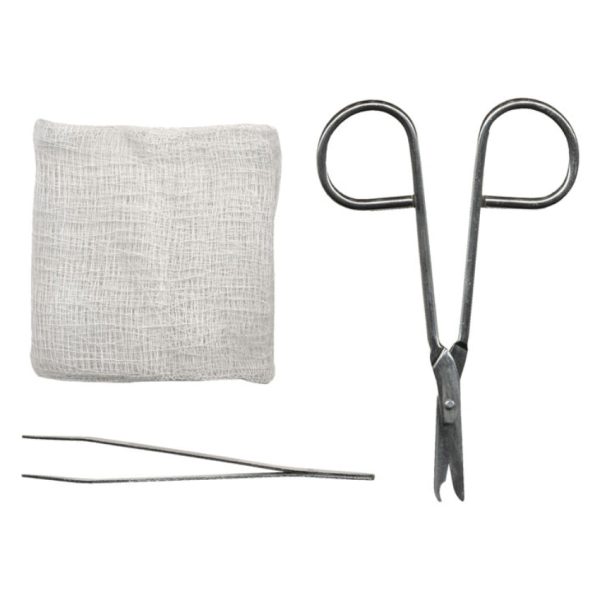 Suture Removal Kit with Metal Forceps