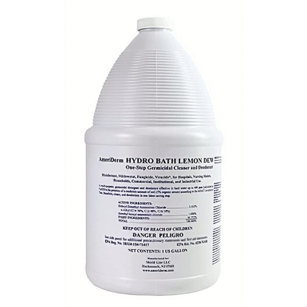 HydroBath Lemon Dew Cleanser Disinfectant, 1 Gal