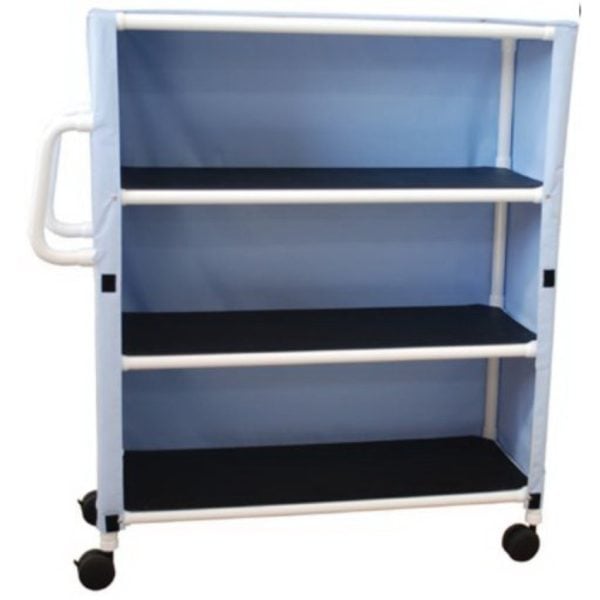 3 Shelves Linen Cart with Cover