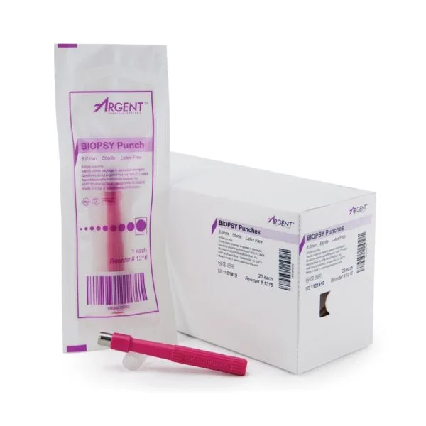 McKesson Argent Dermal 8 mm Biopsy Punch