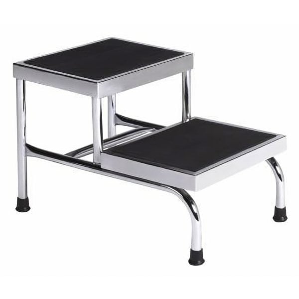 Two Step Step Stool without Hand Rail, 9" x 16"