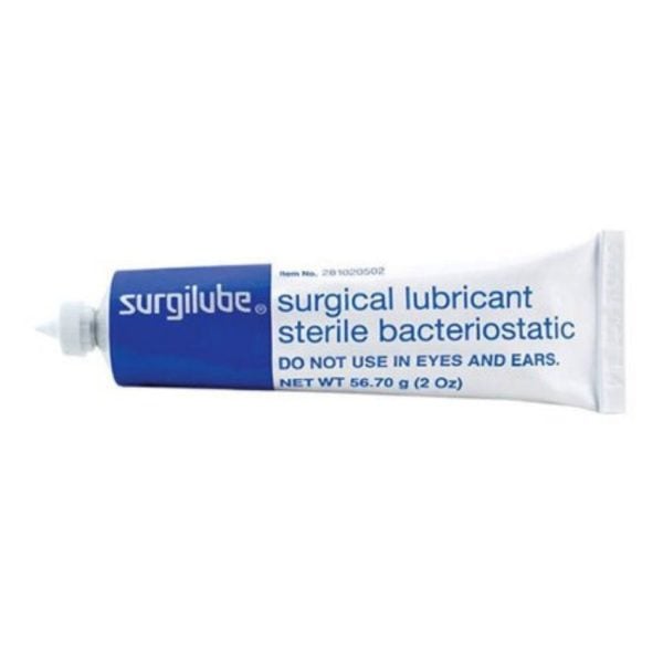 Lubricating Jelly, Carbomer free Surgilube® 2 oz. Tube Sterile - 12 Per Box