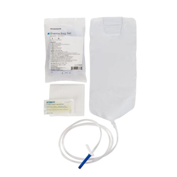 Enema Bag Set McKesson NonSterile 1500 mL