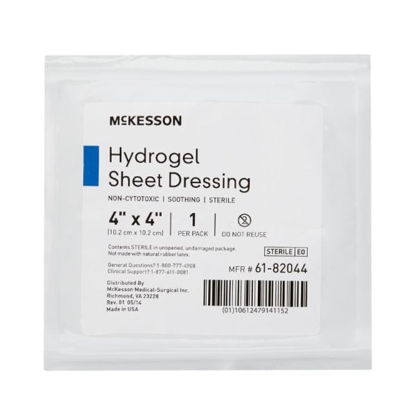 Hydrogel Wound Dressing, 4" x 4" - Image 3