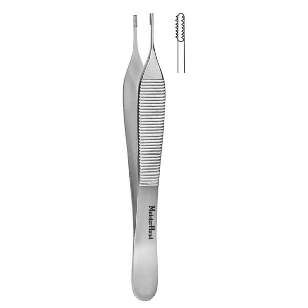 Brown-Adson Forceps, 4¾", 7 x 7 Teeth