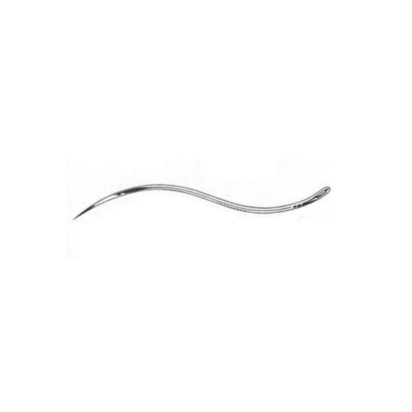 Post Mortem Surgical Needle Double Curved Cutting Edge, size 1 - Image 2