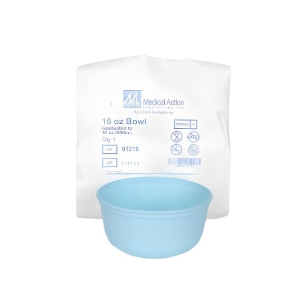 Basin 16 oz. Round Sterile