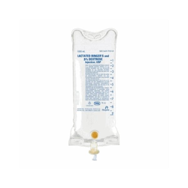 Lactated Ringers 5% Dextrose 500 mL