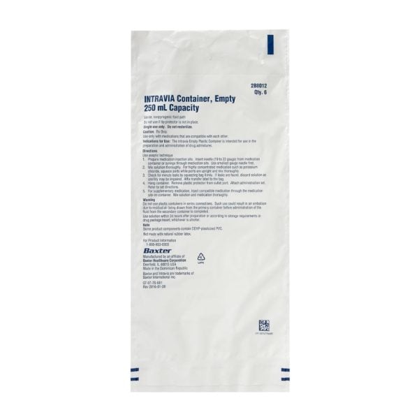 Bag IV Intravia, 250mL