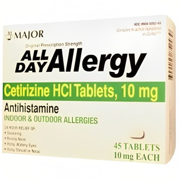 Zyrtec all day allergy antihistamine tablet, 10mg